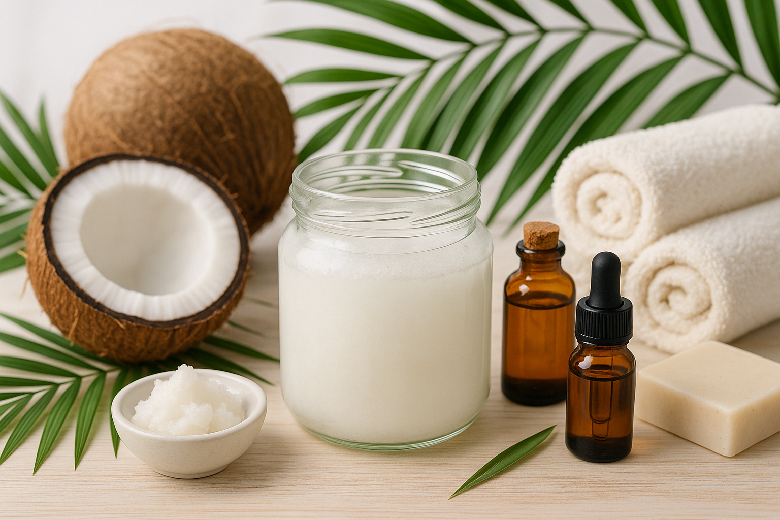 Óleo de Coco: Benefícios para Pele, Cabelos e Aromaterapia – Forêt