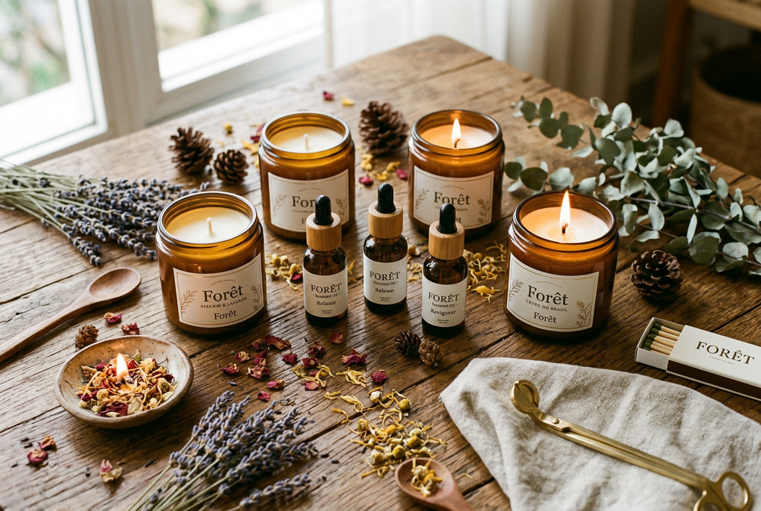 Óleo Essencial Pode Ser Usado em Velas Aromáticas? Entenda as Diferenças