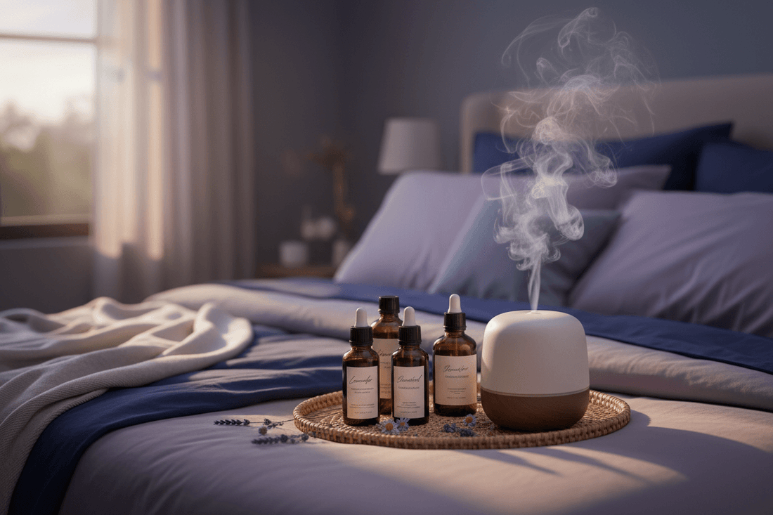 Óleos essenciais para dormir melhor