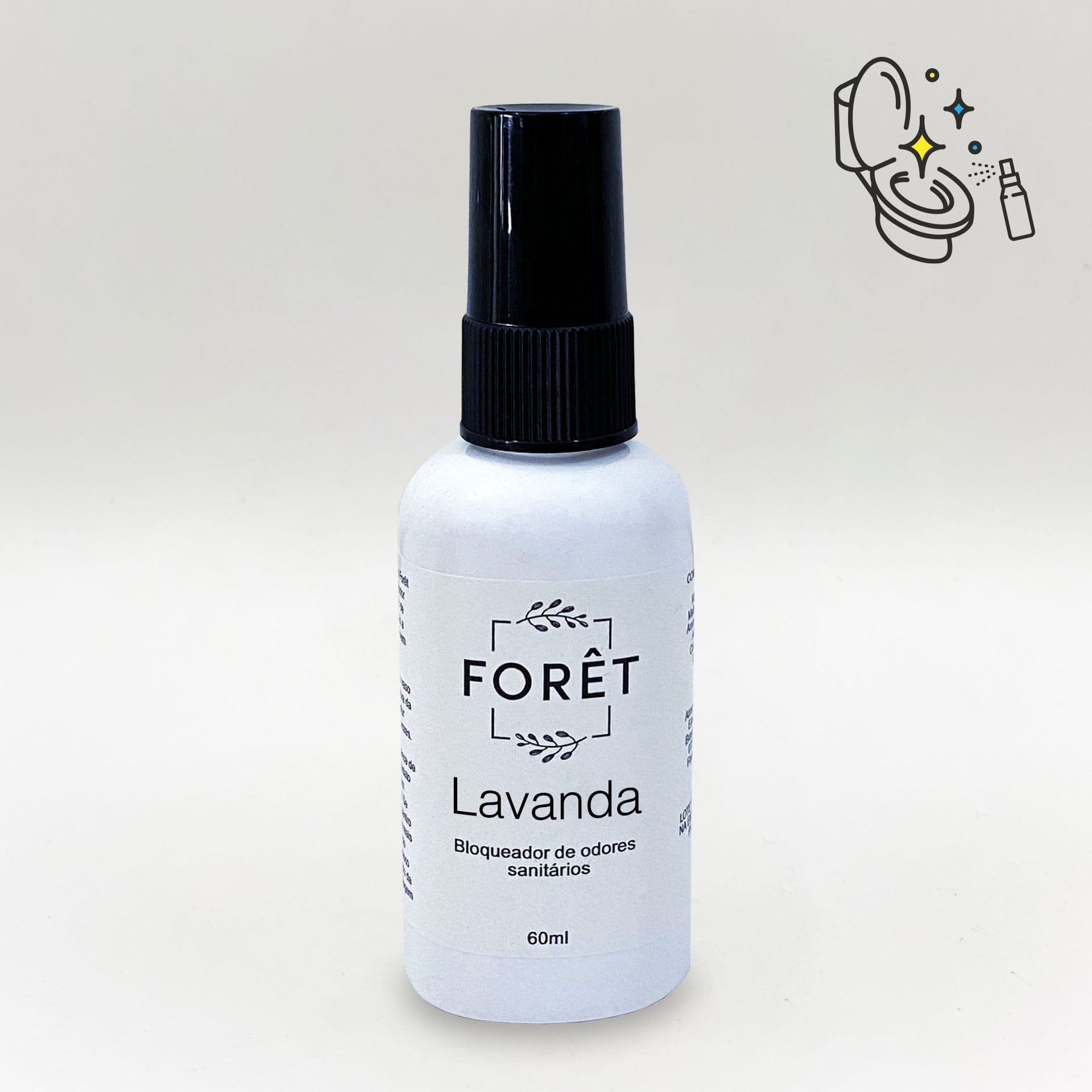 Bloqueador de Odores Sanitários Lavanda Forêt Bloqueador de Odores Sanitários